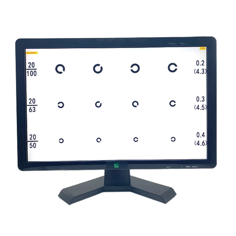 验光液晶视力表 19寸遥控视力表 视功能检查投影仪 验光显示屏