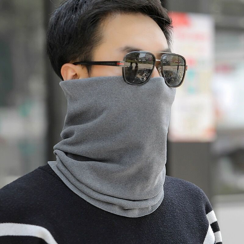 保暖摩托车骑行围脖脖男款冬季防风寒面罩加绒加厚防冻脸护耳脖套