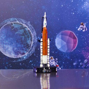 中国积木机械组系列NASA Artemis 太空发射系统42221儿童拼装玩具