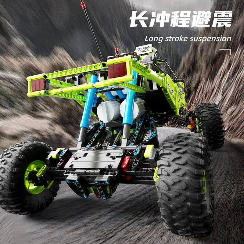 중국 빌딩 블록 기술 기계 그룹 TAIGAO 르 큰 등산 자동차 높은 난이도 성인 조립 소년 장난감 4024