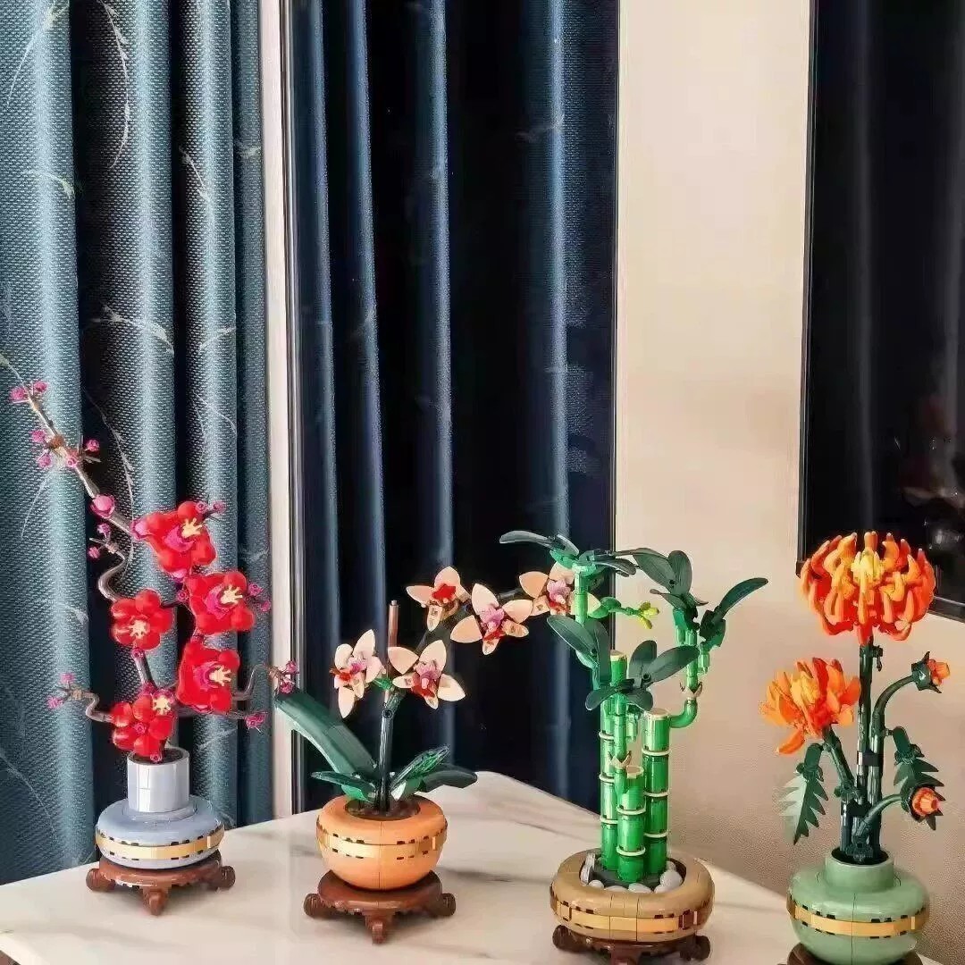 花束10343典雅兰10344富贵竹图片