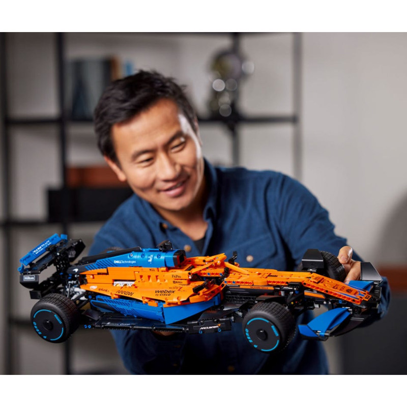 42141 기술 기계 그룹 MCLAREN F1 레이싱 소년의 어려운 조립 중국어 빌딩 블록 어린이 장난감
