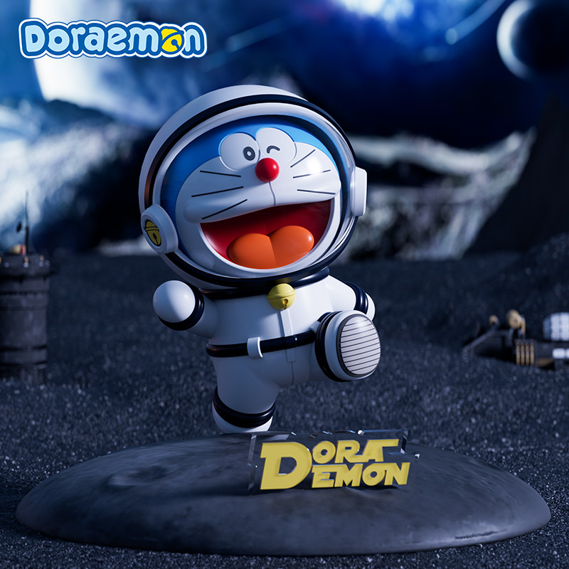 哆啦a梦盲盒手办摆件周边公仔正版潮玩具偶车载快乐星球生日礼物