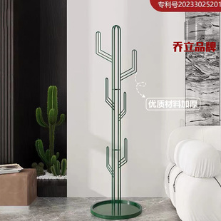 北欧转角挂衣ins入户衣服架简约卧室衣架落地挂衣架仙人掌衣帽架