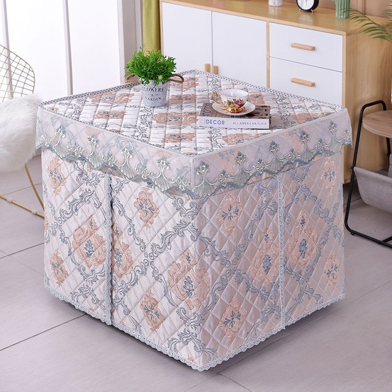 欧式麻将机烤火加厚罩套正方形