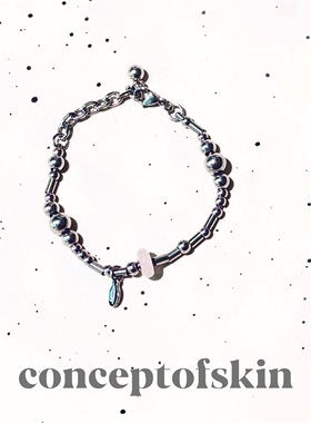 【明星同款】conceptofskin极速地壳光芒悦己手链简约高级感水晶
