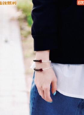 conceptofskin 新春主题新款 天然水晶蛇年手串 串珠手链