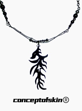 conceptofskin肌理概念 跳跃因子系列高街配饰项链｜篝火晚会舞者