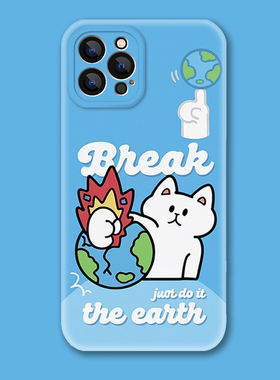 一拳打爆~可爱卡通猫咪适用iPhone17Air苹果16promax手机壳小米15华为P70菲林硬OPPO软vivoX200荣耀300一加14
