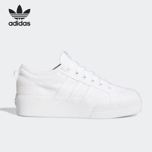Adidas/阿迪达斯三叶草新款男女低帮运动帆布休闲鞋FV5322