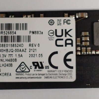 PM883A 240G MZNLH240HBJQ M.2 2280 NGFF 服务器SSD议价