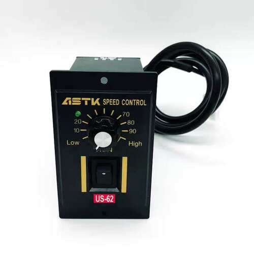 ASTK调速器US-62 6W-120W 220V电机调速器组合型控制器台湾议价
