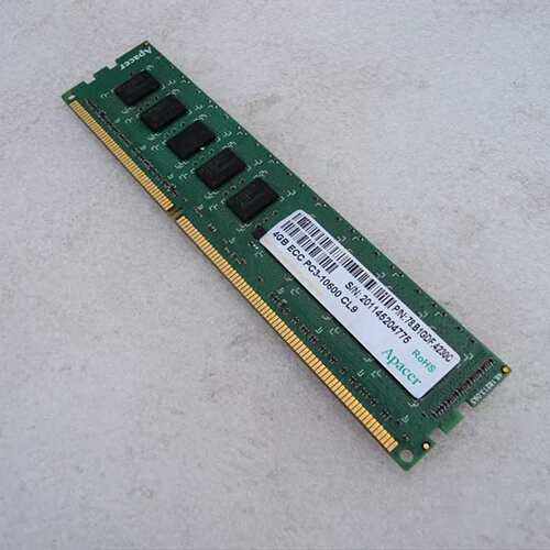 Apacer/宇瞻DDR3 1333 4GB PC3-10600E纯ECC内存条议价