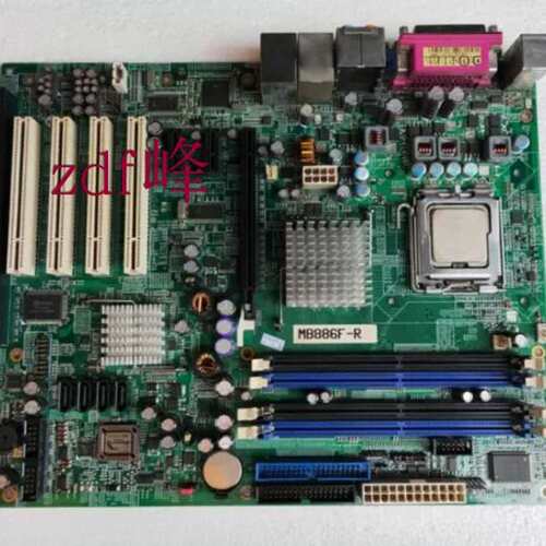 广积 MB886F-R 775针 双网卡工业设备台式电脑工控机主板 实物图