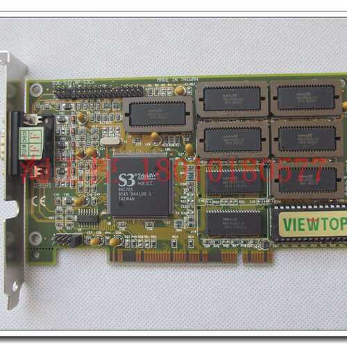 S3显卡 PCI显卡 B3D-S32，BP-S3Cx VIE WTOP 工控机显卡 采集卡议