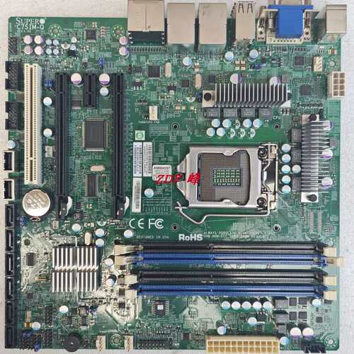 C7SIM-Q 服务器工控主板 1156针设备机 双网口 议价