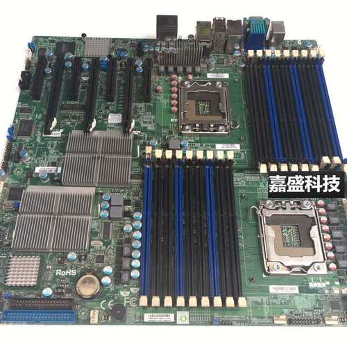 X8DAH+-F-QC001 曙光专用 双路1366针服务器工作站主板 议价