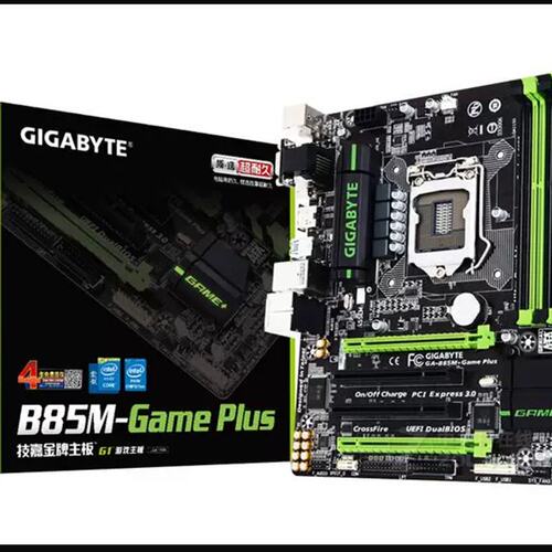 没上过机 B85M-GAMER PLUS 1150针 主板 MATX 小板 B85议价