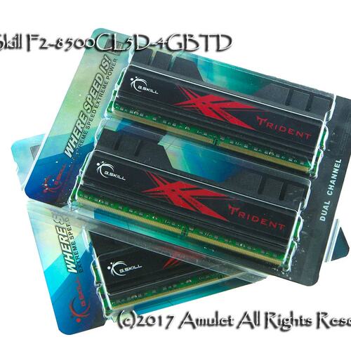 Skill/芝奇 F2-8500CL5D-4GBTD，2G*2 2套共8G同批次，不拆。议价