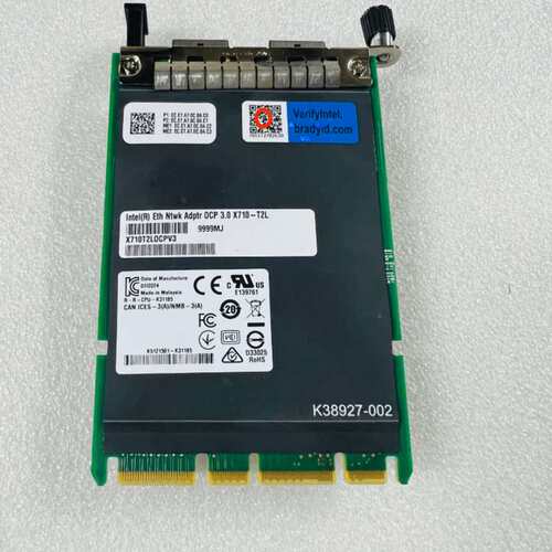 lntel X710-T2L OCP 3.0 X710T2LOCPV3G1P万兆电口网卡 24年份议