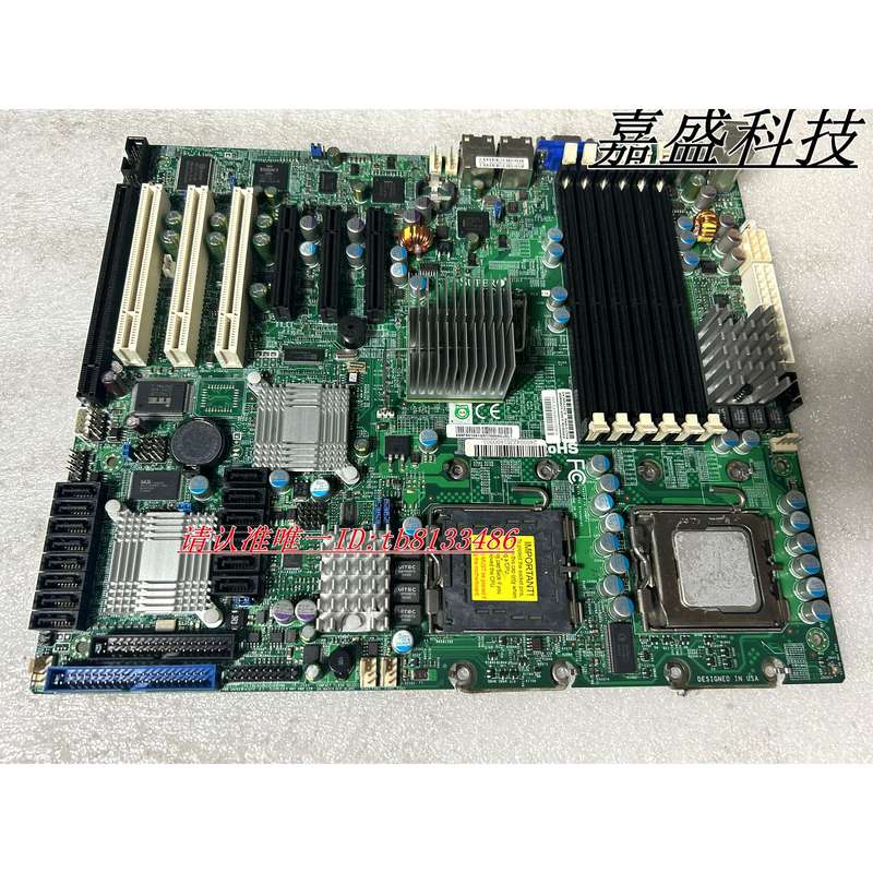 X7DCL-3 服务器主板771针 支持E54XX CPU 1SATA接口议价