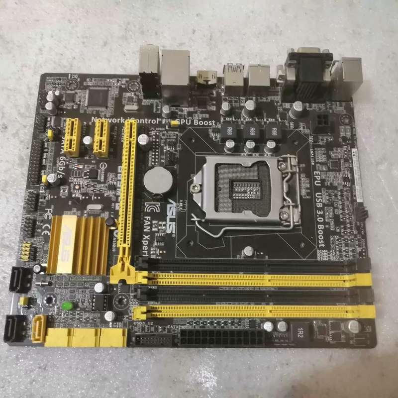 B85M-G 支持i3 i5 i7 1150针CPU 全固态集成板议价图片