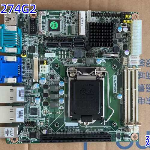 AIMB-274G2 工控主板 Q87 MINI-ITX 工业主板 议价议价