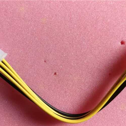 4P转8P电脑主板CPU电源线延长线4pin转8pin转换线p4转p8针连接线
