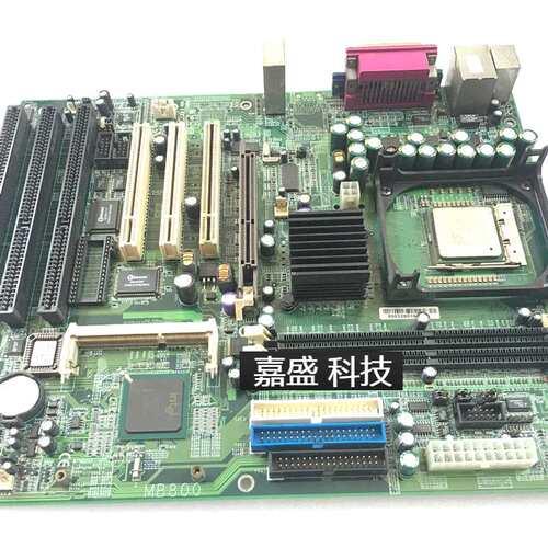 广积 MB800 工业电脑主板 带3条ISA 工控机母板 送CPU 内存议价