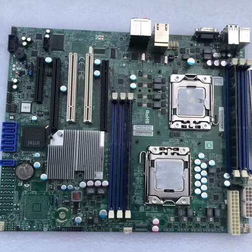 X8DAL-I 主板1366针双路工作站服务器主板X8DAL-I带声卡议价