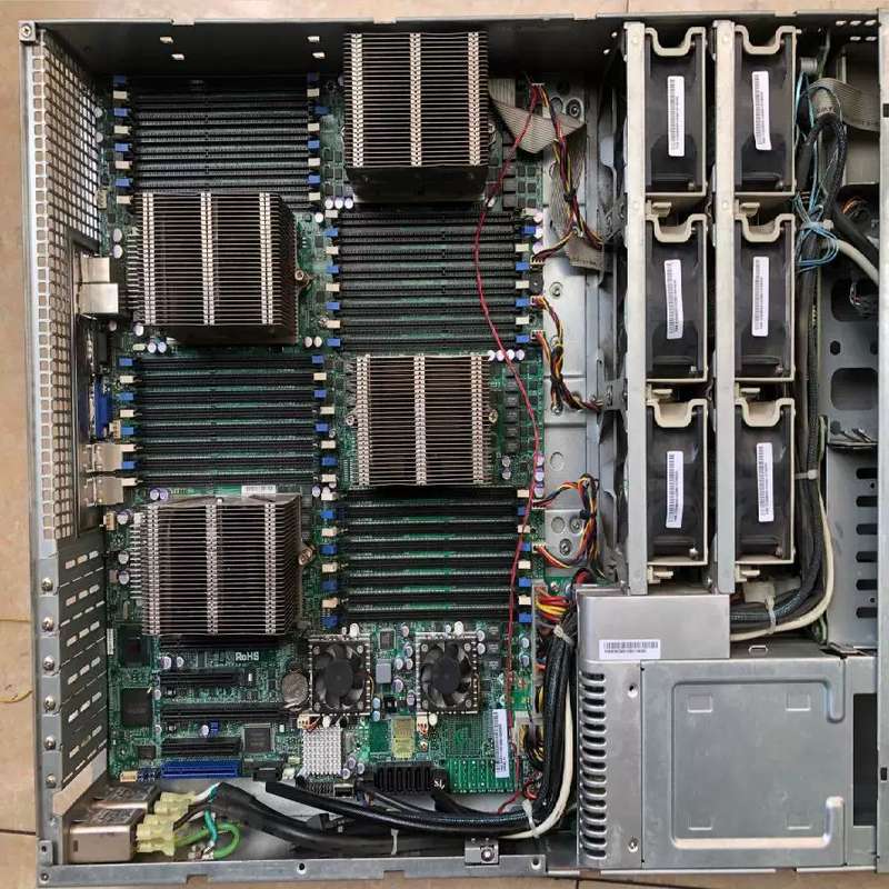 四路服务器主板H8QGI-F-AI034 皓龙16核6系CPU准系统议价