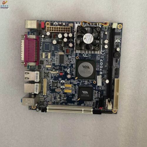VIA VB7007工控主板Mini-ITX POS主板17*17 双网卡 DDR2内存议价