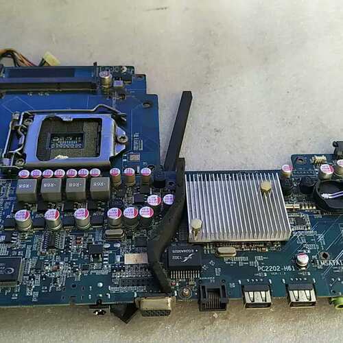 MAINBOARD/典籍PC2202-H61 DDR3内存 1155接口 H61一体机主板议价