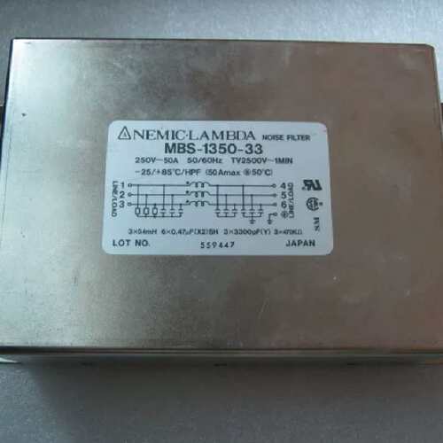 NEMIC-LAMBDA MBS-1350-33 三相电源滤波器 50A议价