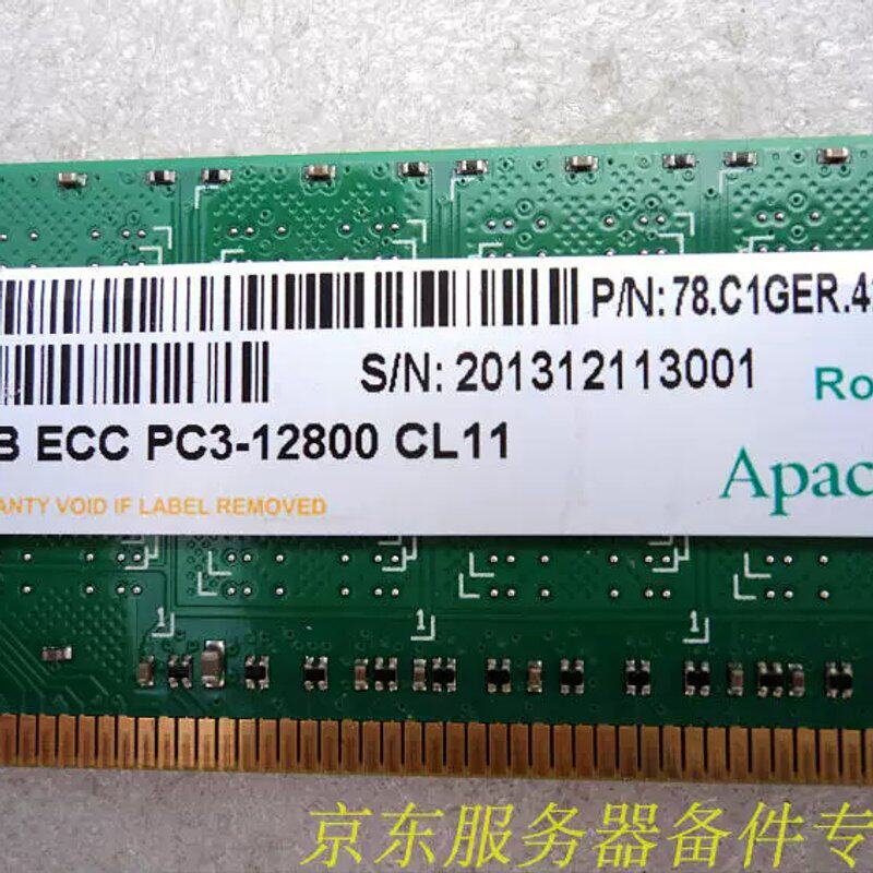 Apacer DDR3 1600纯ECC 8G服务器内存8G ECC PC3-12800 CL11议价