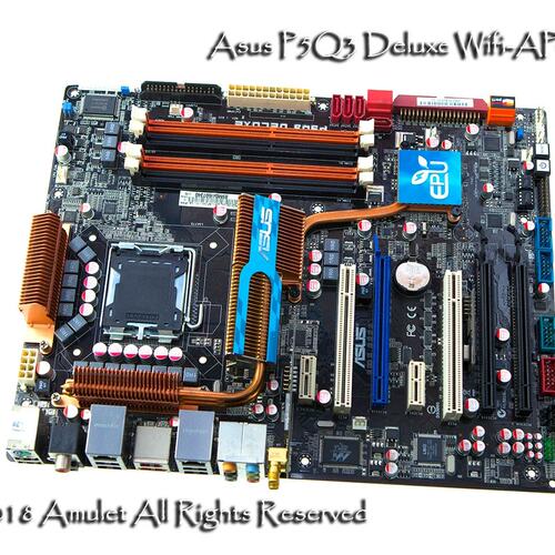 /P5Q3 Deluxe/WiFi-AP @n，P45 DDR3豪华ATX 775国行主板议价