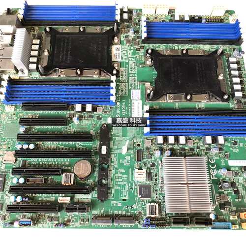 X11DPH-I 服务器主板 双路3647 CPU C621芯片组 实物图 测好议价