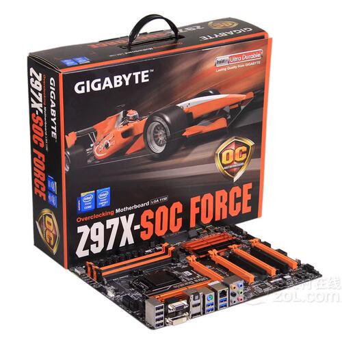 没上过机 Z97X-SOC FORCE 1150 主板 大板 SLI 上4790k议价