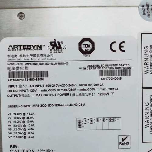 ARTESYN iMP8-2Q0-1D0-1E0-4LL0-03 iMP4-3W0-00 议价议价