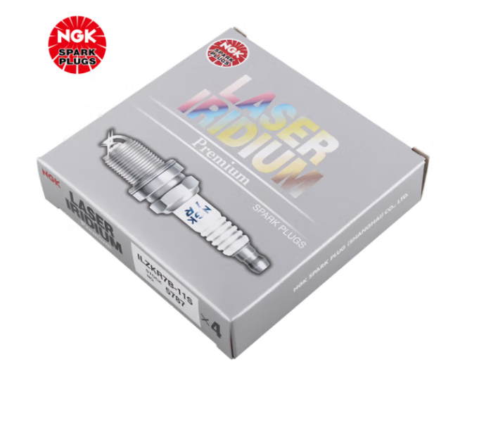 NGK铱铂金火花塞5787四支装雅阁奥德赛歌诗图思域CRV思铂睿/Jeep