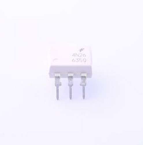 4N26M 晶体管输出光耦 DC输入 隔离电压(rms):4170V DIP-6