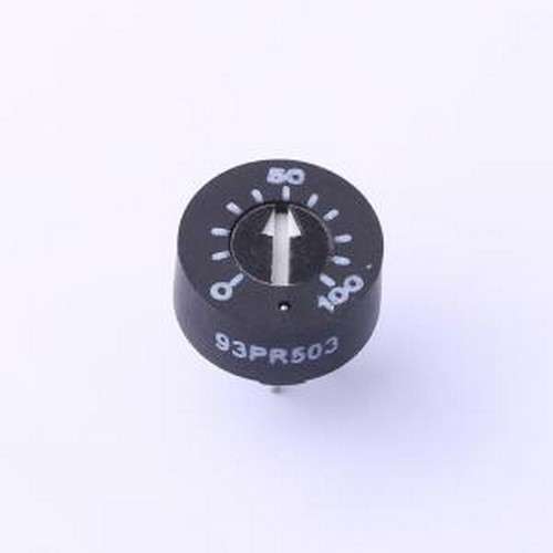 93PR-1-503 可调电阻/电位器 50kΩ ±10% 插件