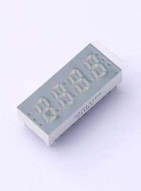 WT3041BG LED数码管 0.36寸四位黄绿色数码管 插件