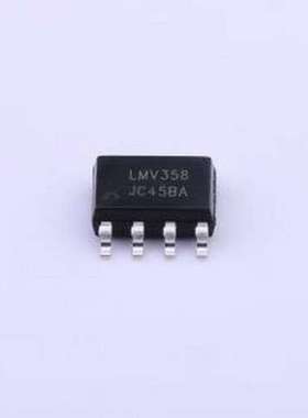 LMV358-SR 运算放大器 低功耗,轨到轨输入输出,2通道运放 SOP-8