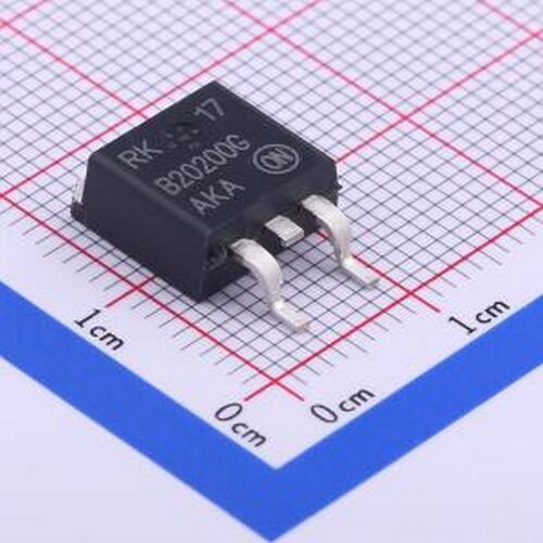 MBRB20200CTT4G 肖特基二极管 电压:200V 电流:10A D2PAK-3
