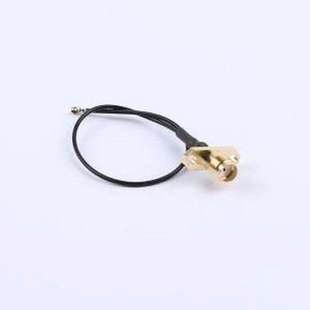 FL2SMAK 射频连接线 IPEX4 B140 双孔法兰SMA母头转四 RG1.13
