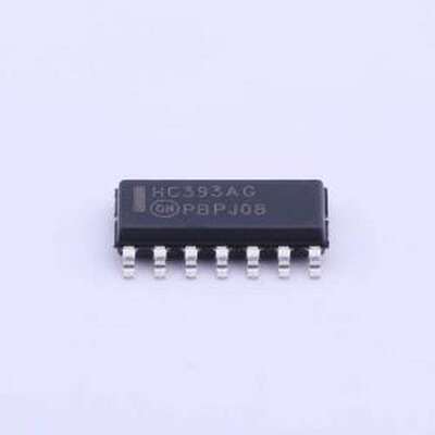 MC74HC393ADR2G 计数器/分频器 50MHz 4位二进制计数器 SOIC-14