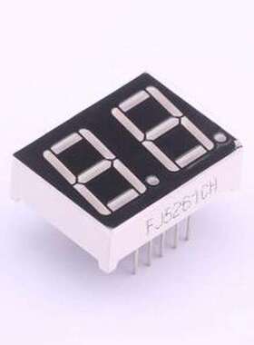 FJ5261CH LED数码管 2位0.56英寸红色数码管 共阴极 插件