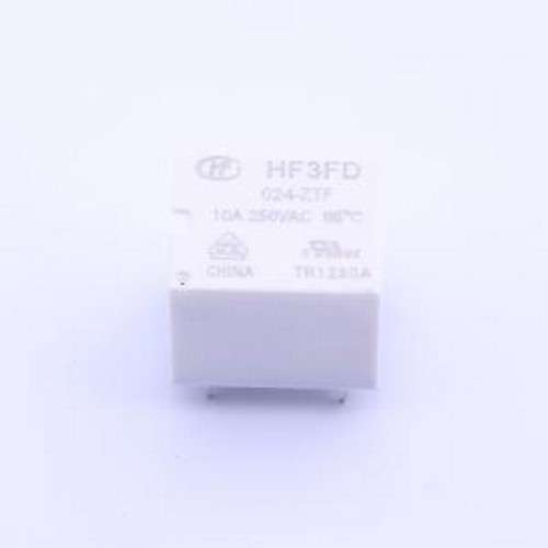 HF3FD-024-ZTF 功率继电器 HF3FD-024-ZTF 插件,15.2x19mm