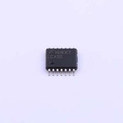 74LCX02MTCX 逻辑门 低电压四路 2 输入 NOR 门极，带 5V 耐压输